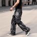 Cross-border Popular European American High Street Style Men's Jeans With Star Patches And Raw Edges, Unique Design_mkmklike.com