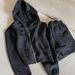 Women's Clothing Fashion Letter Sportswear Suit Women Zipper Hoodie Shorts Two-piece Set_mkmklike.com