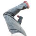 Vintage Blue Lightning Wash Jeans – Slim Fit Straight Leg With Subtle Flare For Men (S-Xxxl) Fashion Trends_mkmklike.com