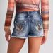 Women's Clothing New Women's Stretch Jeans Ripped Washed Denim Shorts Women_mkmklike.com