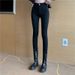 High Waist Skinny Jeans For Women - Stretchy Slim Fit Light Blue Denim Pencil Pants With Tummy Control & Lifting Effect_mkmklike.com