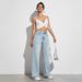 Women's Light Wash Relaxed Fit Jeans – 90% Cotton Straight-Leg Denim Pants (Breathable, Sweet & Casual Style, Perfect For Everyday Wear)_mkmklike.com