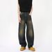 Men's Clothing Retro Curved Blade Loose Wide Leg Jeans For Men Casual Versatile Stylish Long Pants For Formal & Casual_mkmklike.com