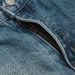 Color Block Spray Paint Washed Denim Straight Long Men's High Street American Style INS Casual Loose Wide Leg_mkmklike.com
