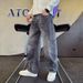 Men's Straight Leg Loose Fit Curved Wide Leg Pants Splatter Paint Design Retro American High Street Style Cool And Versatile Floor Length Jeans_mkmklike.com