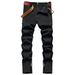 Men's Clothing Men's Zipper Ripped Jeans Trousers Zipper Men's Denim Stretch Trousers_mkmklike.com