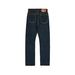 Vintage Straight Leg Jeans | 17oz Selvedge Denim | Indigo Blue Raw Denim For Men | Classic Retro Workwear Pants_mkmklike.com