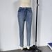 Skinny Stretch Jeans For Women – High-Waisted Slim Fit Denim Pants With Tapered Leg_mkmklike.com