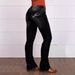 Women's Clothing Simple Casual Jeans Stretch Slim Straight Denim Trousers Women's Embroidered Jeans_mkmklike.com