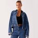 Women's Casual Denim Jacket Lapel Comfortable Temperament Fashion For Ladies_mkmklike.com