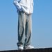 American Retro Jeans Men's Spring And Autumn Straight Loose Trendy Brand Wide Leg High Street Trend Casual Long Pants Men's Trend_mkmklike.com