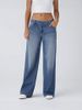 Classic Straight-Leg Jeans For Women - Comfortable Mid-Rise Denim Pants (XS-4XL, Blue/Light Blue/Black/White)_mkmklike.com