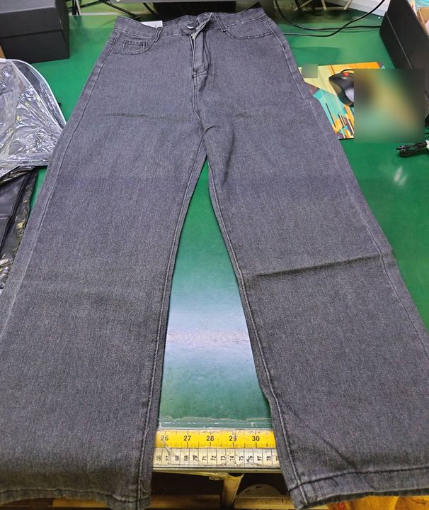 Men's Clothing Washed Yellow Mud Jeans Versatile Casual Student Men's Pants Spring And Autumn Loose Wide Leg Pants_mkmklike.com