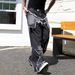 Cross-border Popular European American High Street Style Men's Jeans With Star Patches And Raw Edges, Unique Design_mkmklike.com