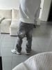 Men's Clothing Fashion New Lazy Autumn And Winter Snow Mountain Version High Ounce Gradient Lightning Jeans Ins Japanese Trend Ice Blue_mkmklike.com