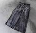 Men's Retro Bat Pattern Embroidered Loose Fitting Jeans High Street Style Top Seller_mkmklike.com