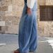 European And American Cross-border Retro Wide-leg Jeans, Fashionable New Versatile Long Straight High-waisted Casual_mkmklike.com