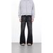 Vintage Washed Flare Jeans – Classic 70s Inspired Bootcut Denim Pants With Cleanfit Silhouette For Men & Women_mkmklike.com