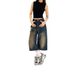 Women’s Vintage Loose Wide-Leg Denim Capri Pants – High Waist, Slimming Straight Fit, Retro 7/10 Length (S-4XL)_mkmklike.com