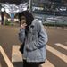Sring And Autumn Retro Hong Kong Style Denim Jacket For Men, Loose Fit, Versatile, Washed Trendy Ins Style, Handsome_mkmklike.com