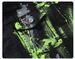 Men's Streetwear Graffiti Print Denim Jacket – Oversized Collar Design, Distressed Casual Coat_mkmklike.com