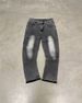 Men's Clothing Menswear Trendy Retro Washed Denim Jeans, Loose Casual Heavyweight Jeans_mkmklike.com