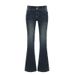 Distressed Low-Rise Flared Jeans For Women – Vintage Slim Fit, Butt-Lifting Retro Styling With Comfort Stretch_mkmklike.com