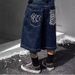 Men's West Coast Style Loose Fitting Summer Denim Shorts Trendy Five Point Pants New_mkmklike.com
