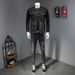 Loom 20/European Style Spring And Autumn Vintage Black Washed Denim Coat Jacket Trendy Plus Size Men_mkmklike.com