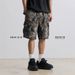 Men's Clothing Summer Beach Shorts Men's Loose Casual Straight Shorts Camouflage Drawstring All Match Overalls Trend_mkmklike.com