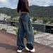 Plus-size Women's Wide-leg Jeans, Fall/winter 2025 New Style, High-waisted, Slimming, Loose, Retro Straight-leg Pants_mkmklike.com