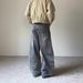 Vintage Washed Denim Jeans For Men & Women – Relaxed Fit, Cat Whisker Fading, Distressed Details, Retro Style_mkmklike.com