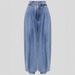 Cross-border European And American Street Fashion Women's New High-waisted Zippered Jogger Jeans, Loose Casual Retro_mkmklike.com