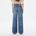 SELINE&Shilin High-end Loose Jeans For Women, 2025 Autumn And Winter Women's Straight-leg Pants, Cross-border One-piece_mkmklike.com