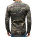 Man's Clothing Long Sleeve Camo Denim Outdoor Climbing Cargo Top_mkmklike.com