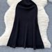 Women's Clothing high end sleeveless slim fishtail skirt knitted skirt_mkmklike.com