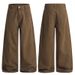 Men's Clothing & Archer0603 & American Retro Deconstructed Design Curved Blade Jeans Men's New Loose Casual Long Trousers Trendy_mkmklike.com