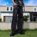 Men's High-Waisted Slimming Denim Trousers Pearl Embellished Loose Straight Wide Leg Jeans Retro American Style Summer 2026 New Arrival_mkmklike.com