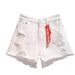 Women's Clothing Loose Wide Leg Hot Pants Light Colored Women's Denim Shorts Slim Girls Shorts_mkmklike.com