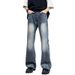 Nordmann Men's Straight Loose Jeans American High Street New Casual Trendy Slim Fit Versatile Retro Long Pants_mkmklike.com