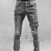 New Motorcycle Style, Trendy And Elastic Skinny Jeans_mkmklike.com