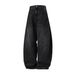 Split Structure Old Washed Jeans Men's Autumn New Retro Profile Scimitar Pants Loose Trendy Brand Long Pants_mkmklike.com
