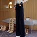 Women’s Lyocell Flared Jeans – High-Waisted, Fleece-Lined & Stretch Bootcut Pants (Purple, 26-31)_mkmklike.com