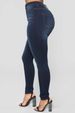 Women's High Waist Stretchy Skinny Jeans - Slimming & Comfortable Denim Pants For Work & Casual Wear (Black, Dark Blue, Light Blue)_mkmklike.com