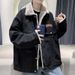 Fleece-Lined Thickened Denim Jacket For Men 2025 New Autumn Winter Japanese Retro Design Lamb Wool Cotton Coat_mkmklike.com