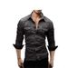 Pulse New Foreign Trade Shirt European And American Denim Jacket Men's Top C353_mkmklike.com