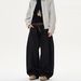 Retro Denim Black Wide-leg Scimitar Jeans Men's Spring And Autumn New American Versatile Straight Loose Casual Pants_mkmklike.com