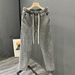 Men's American Style Elastic Waist Jeans Casual Wide Leg Trousers Comfortable High Street Retro Straight Leg_mkmklike.com