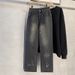 Men's Vintage High Street Jeans – Relaxed Straight Fit With Embroidery & Stretch (S-3xl, Black) Functional Stretch_mkmklike.com