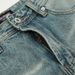 Distressed Washed Denim Straight Pants Men Punk Vibe Trendy Brand Vintage Frayed Casual Loose Wide-Leg Long Trousers_mkmklike.com